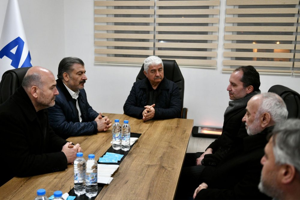 Genel Başkanımız Dr. Fatih Erbakan, Hatay’da Bakanlar Süleyman Soylu ve Fahrettin Koca ile görüştü